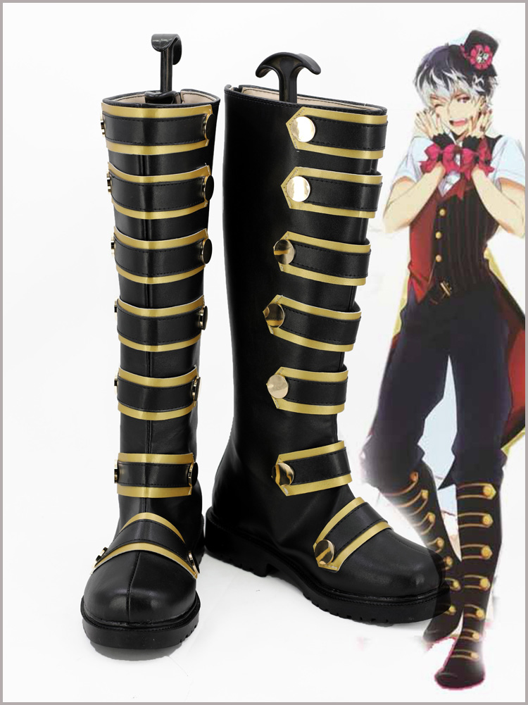  コスプレブーツ アイドリッシュセブン/Idolish7 春原百濑  春原ひゃくせ コスプレ靴 cosplay 変装 仮装 サイズ豊富 豪華/華麗/高品質/ サイズオーダー 